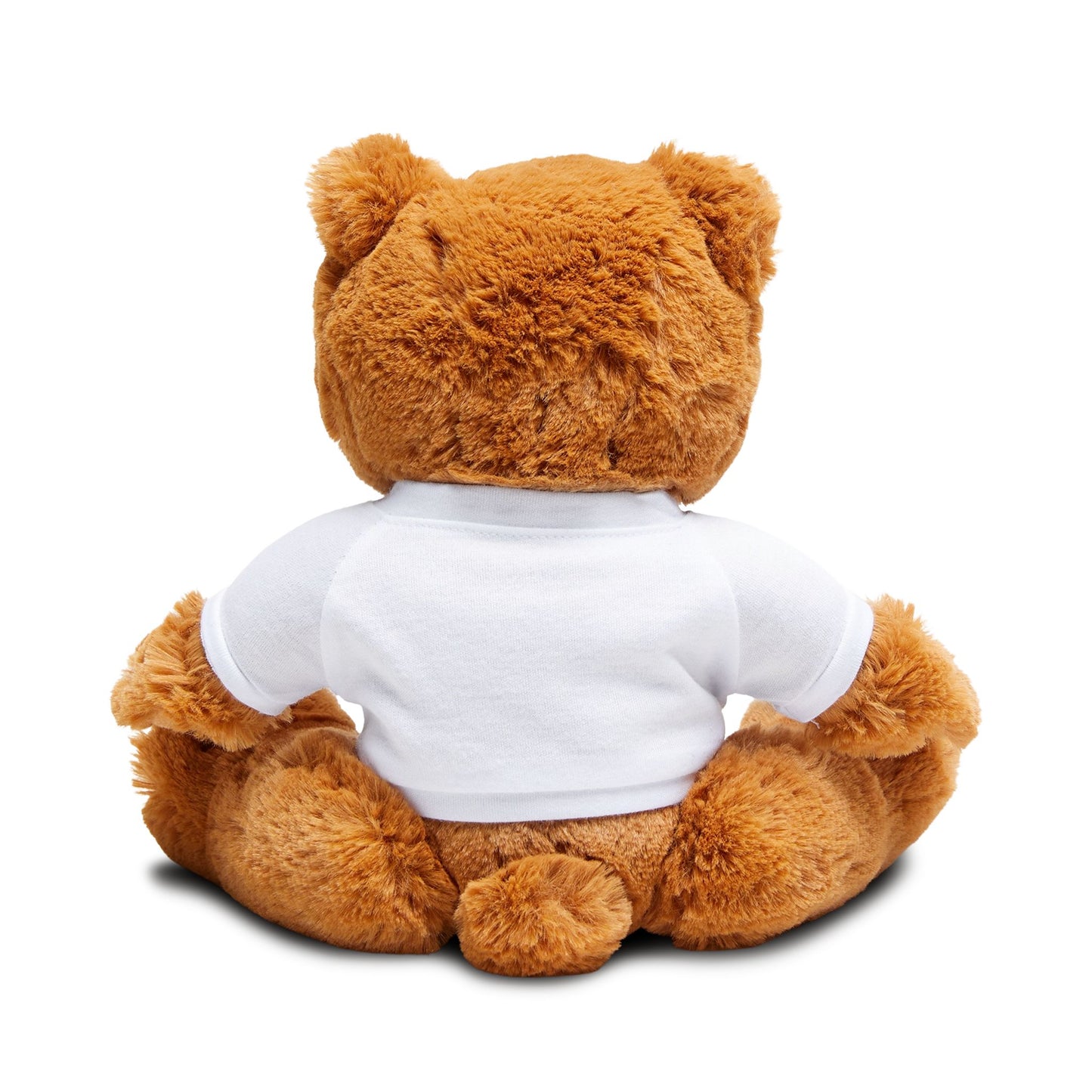 Soft & Co. Plush Teddy Bear with T-Shirt – Cute Bow Tie Gift Plush for Kids & Couples