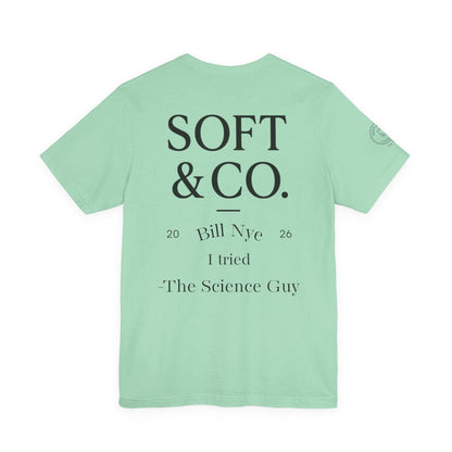 'I Tried' Vintage Collegiate Tee — Soft & Co. Alumni-Style T-Shirt