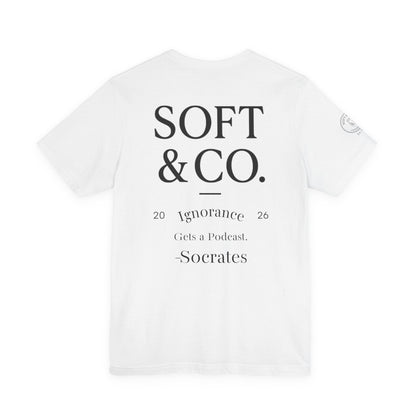 'Ignorance' Vintage Collegiate Tee — Soft & Co. Alumni-Style T-Shirt
