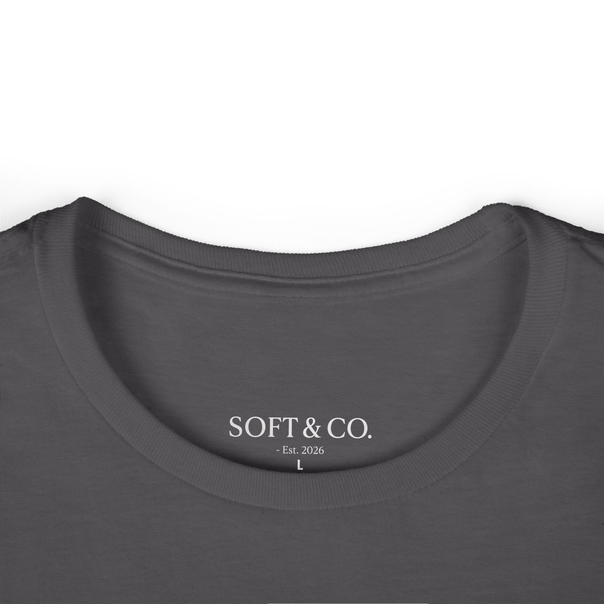 'Out of Office Mode' — Women's White Minimalist Graphic Tee