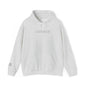 'Unbreakable.' Light Embroidered Minimalist Hoodie — Subtle Text Chest & Sleeve