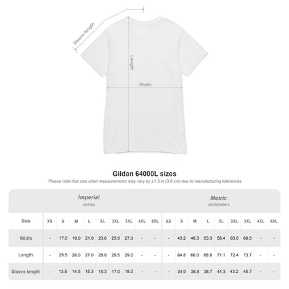 'Because I Can.' — Women's White Minimalist Graphic Tee
