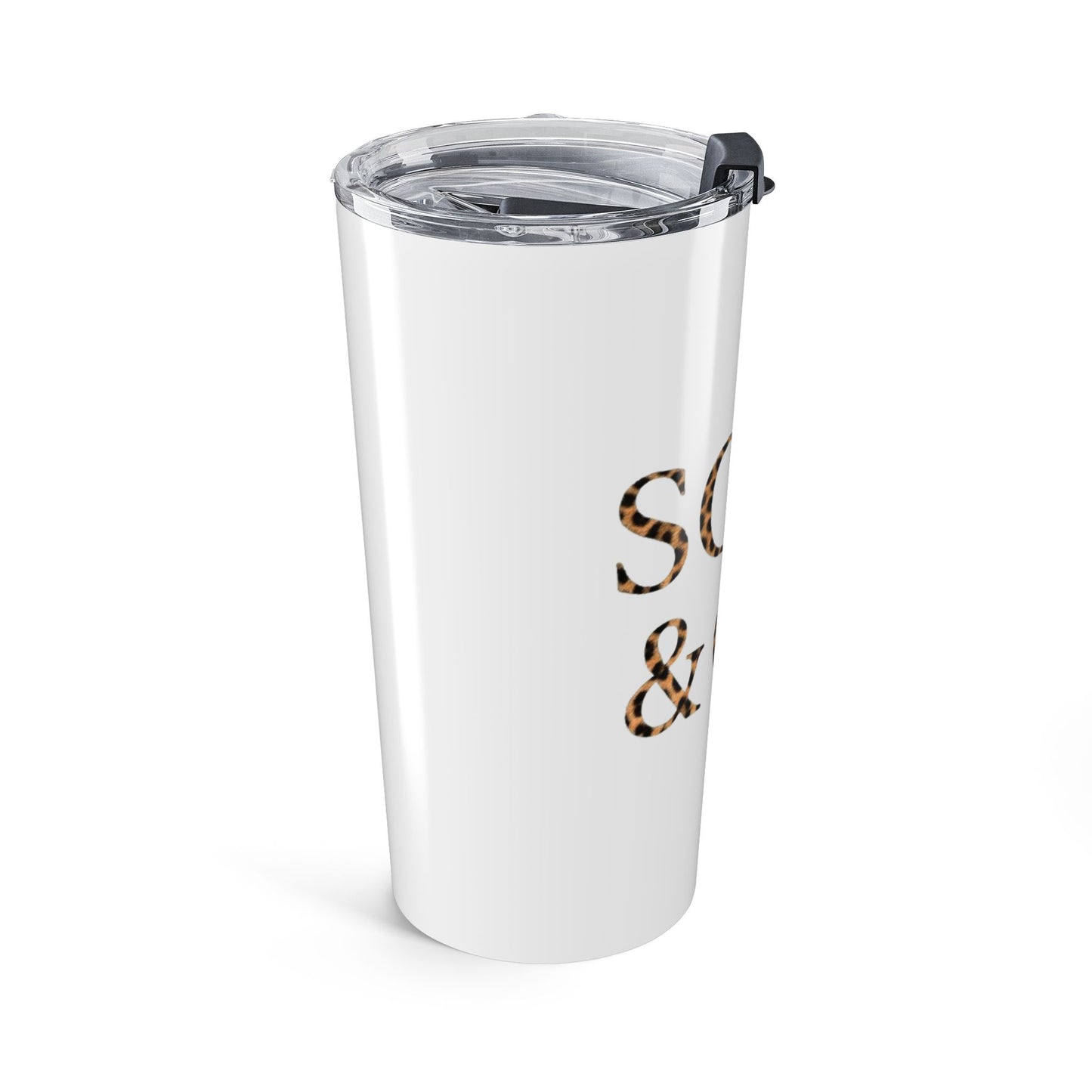 Cheetah Logo - 20oz Leopard 'Soft & Cozy' Insulated Tumbler