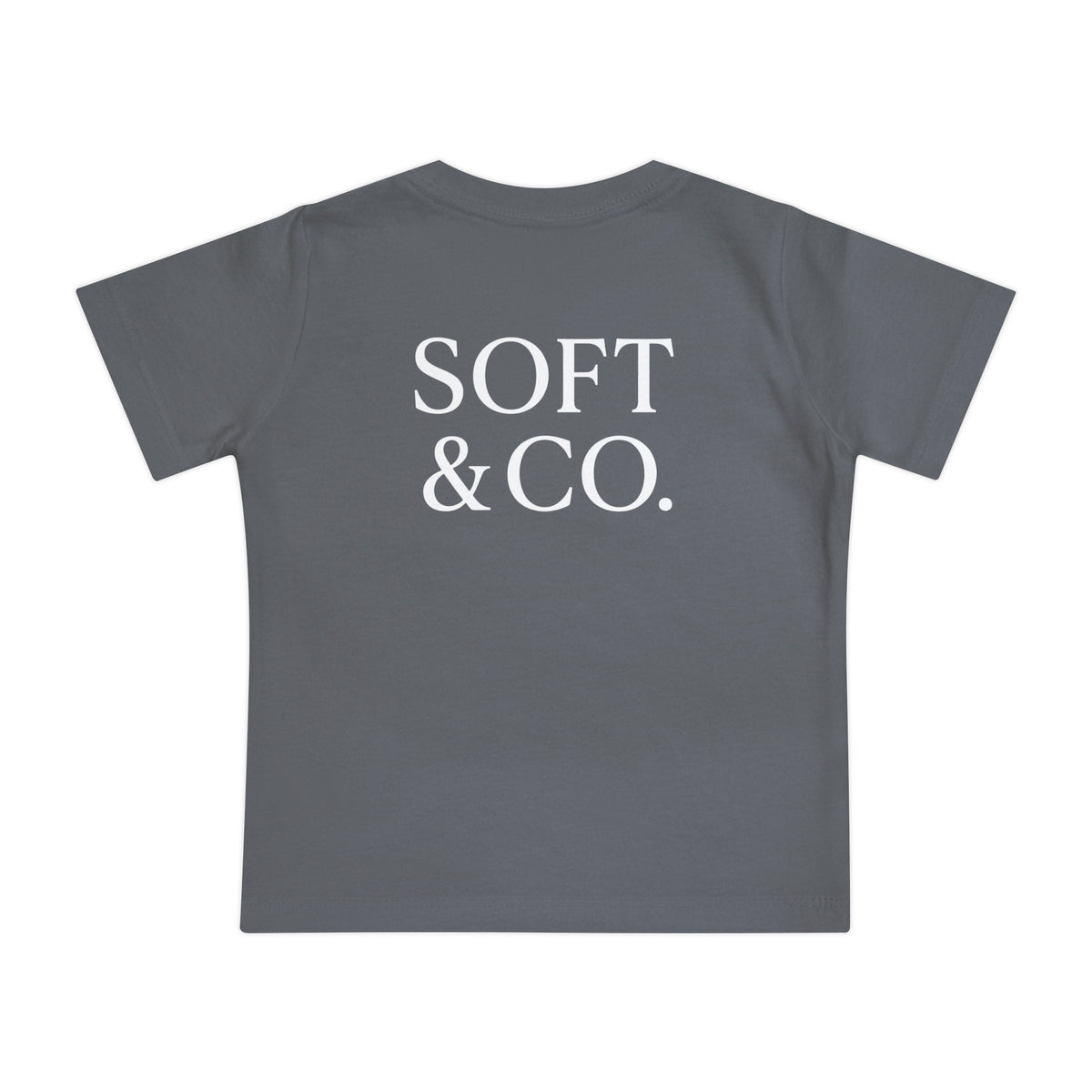 Baby T-Shirt “Because I Can.” — Soft & Co. Minimalist Infant Tee