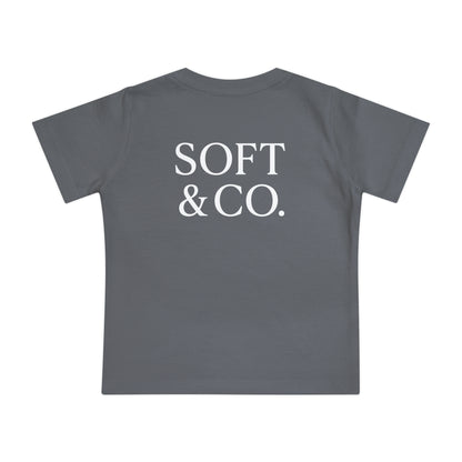 Baby T-Shirt “Because I Can.” — Soft & Co. Minimalist Infant Tee