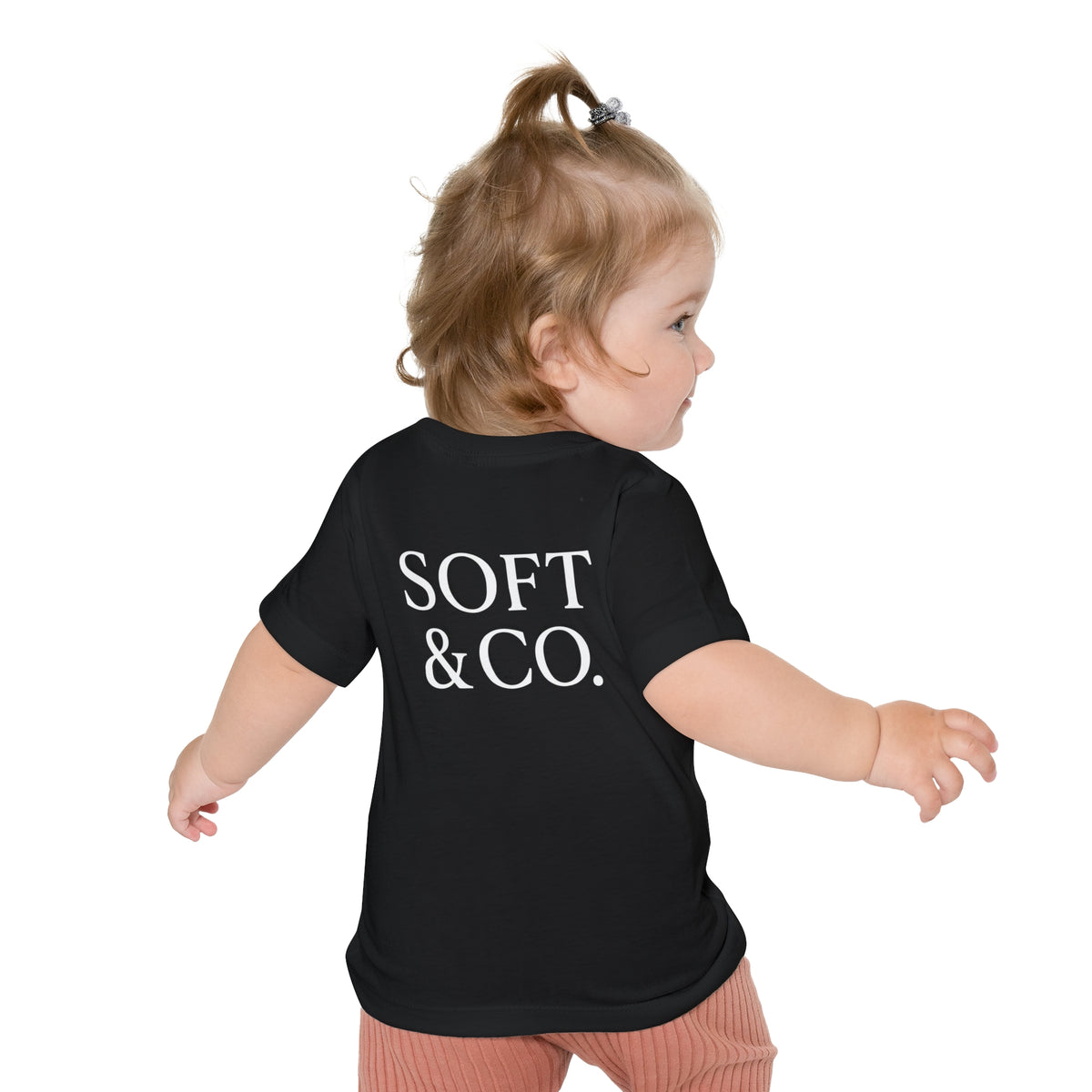 Baby T-Shirt “Because I Can.” — Soft & Co. Minimalist Infant Tee