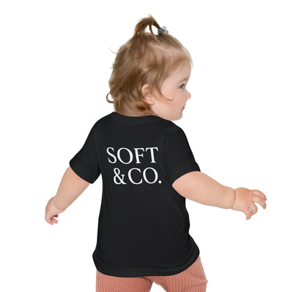 Baby T-Shirt “Because I Can.” — Soft & Co. Minimalist Infant Tee