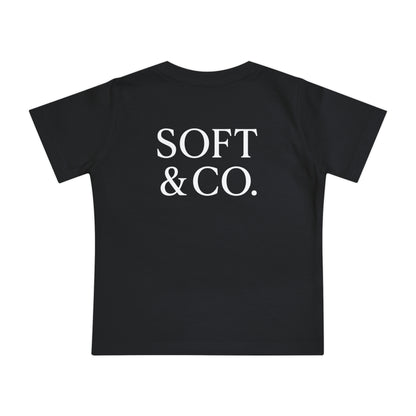 Baby T-Shirt “Because I Can.” — Soft & Co. Minimalist Infant Tee