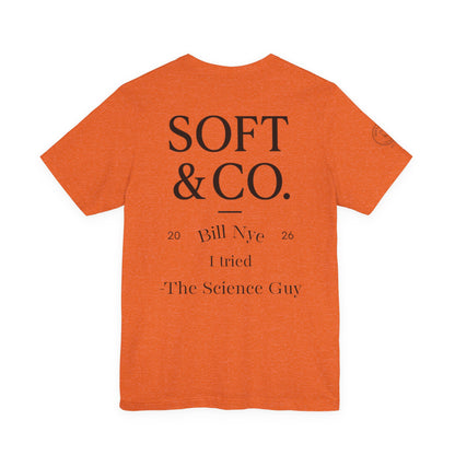 'I Tried' Vintage Collegiate Tee — Soft & Co. Alumni-Style T-Shirt