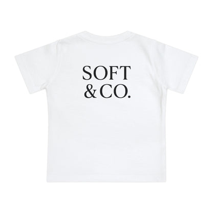 Baby T-Shirt “Because I Can.” — Soft & Co. Minimalist Infant Tee