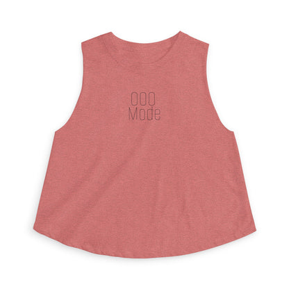 "Out of Office Mode" - Mindset Collection Crop Top