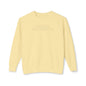 'Keep Going.' Minimalist Crewneck Sweatshirt — Lightweight Casual Pullover