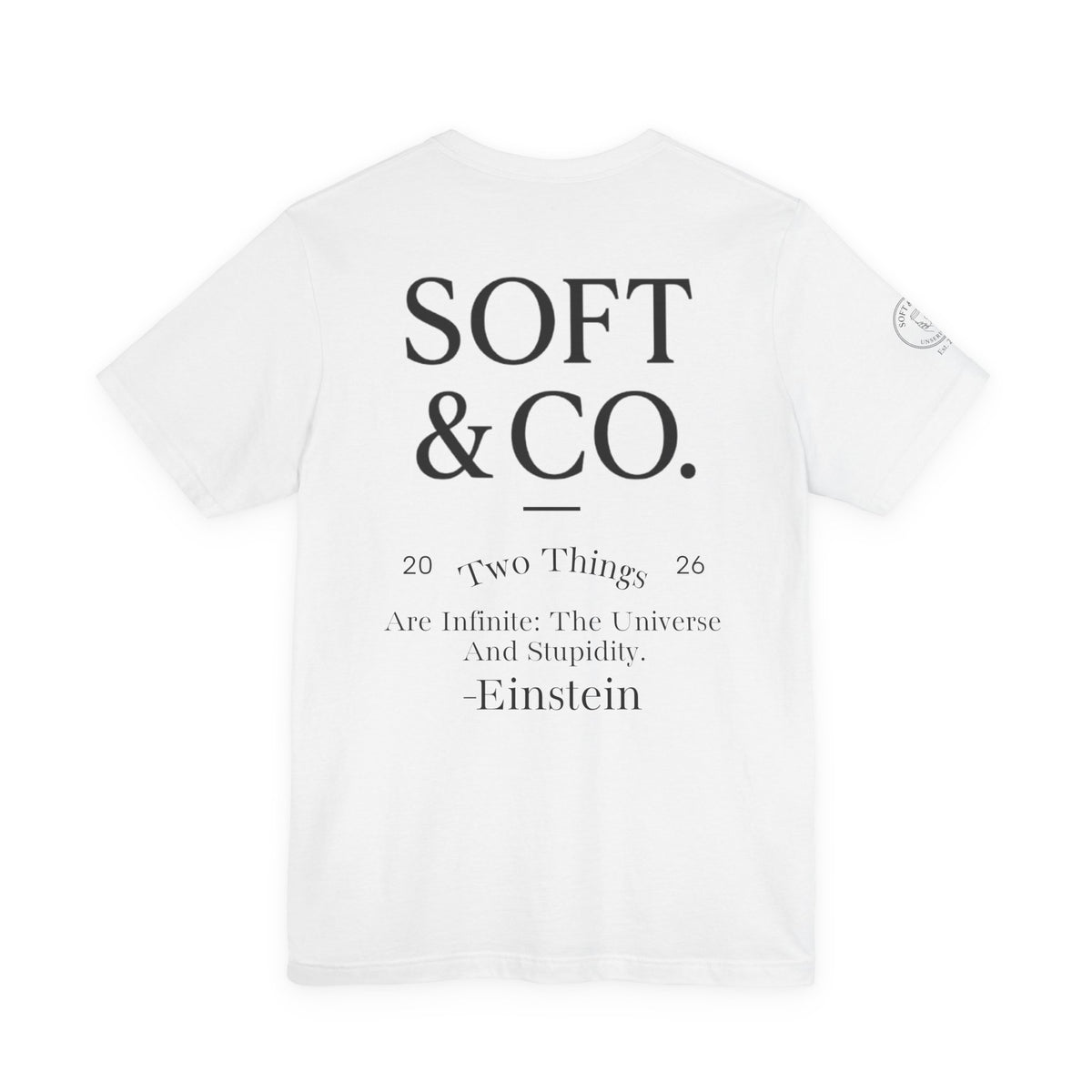 'Two Things' Vintage Collegiate Tee — Soft & Co. Alumni-Style T-Shirt