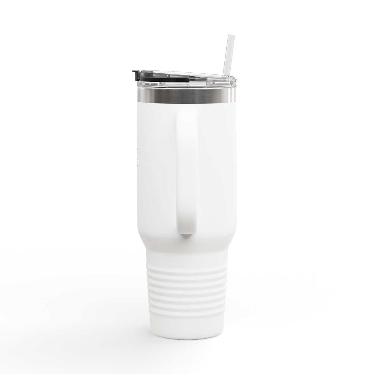 'Out of Office Mode' 40oz Insulated Travel Mug — Soft & Co. Stainless Tumbler with Straw