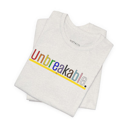 Pride "Unbreakable" Mindset Tee