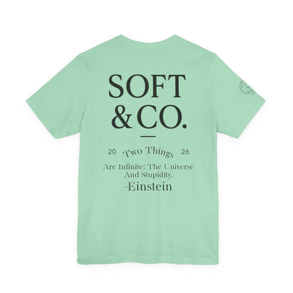 'Two Things' Vintage Collegiate Tee — Soft & Co. Alumni-Style T-Shirt