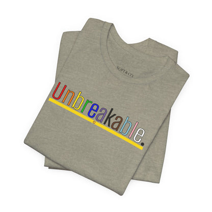 Pride "Unbreakable" Mindset Tee