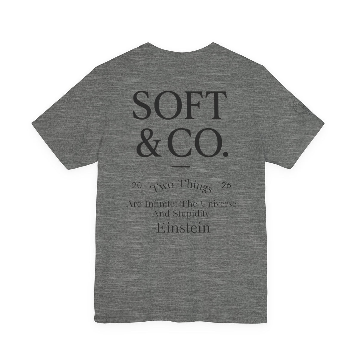 'Two Things' Vintage Collegiate Tee — Soft & Co. Alumni-Style T-Shirt