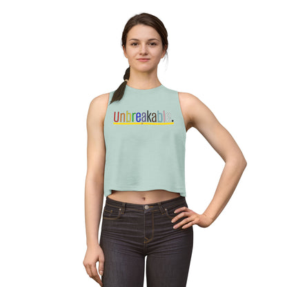 Pride "Unbreakable." Mindset Crop Top