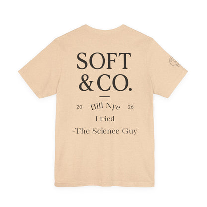 'I Tried' Vintage Collegiate Tee — Soft & Co. Alumni-Style T-Shirt