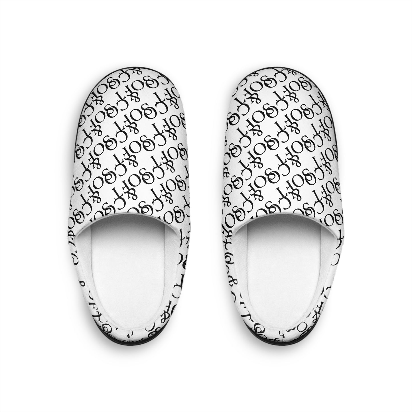 Cozy 'Soft' Repeat Print Women's Indoor Slippers