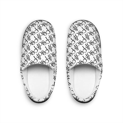 Cozy 'Soft' Repeat Print Women's Indoor Slippers