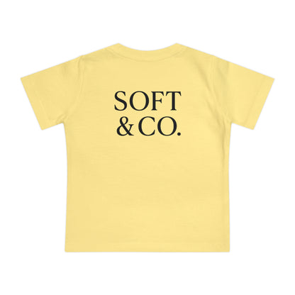 Baby T-Shirt “Because I Can.” — Soft & Co. Minimalist Infant Tee