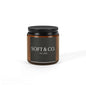 Soy Candle — Soft & Co. Amber Jar Scented Candle (Multiple Sizes)