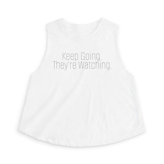 "Keep Going." - Mindset Collection Crop Top