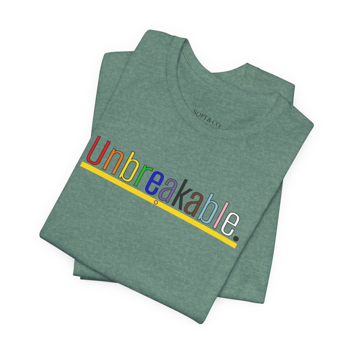 Pride "Unbreakable" Mindset Tee