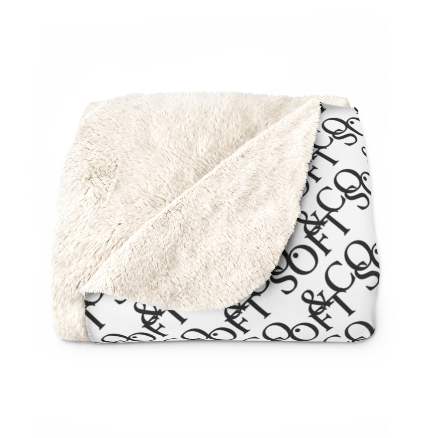 Logo Soft & Co. - Sherpa Fleece Blanket