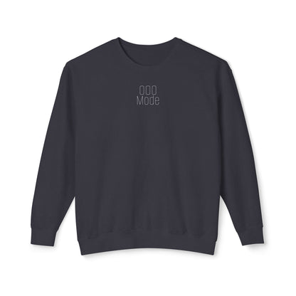 'Out of Office Mode' Minimalist Crewneck Sweatshirt — Lightweight Casual Pullover