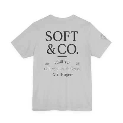 'Chill TF Out' Vintage Collegiate Tee — Soft & Co. Alumni-Style T-Shirt