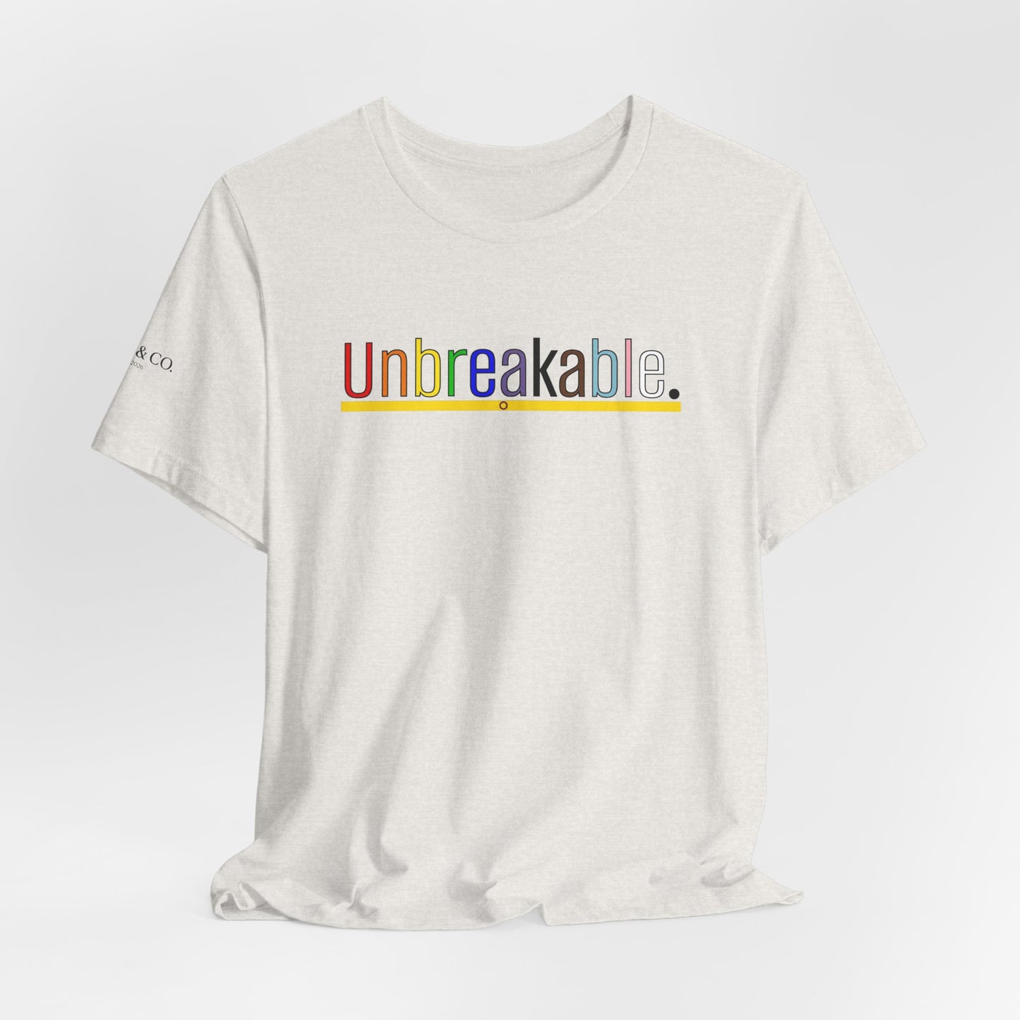 Pride "Unbreakable" Mindset Tee