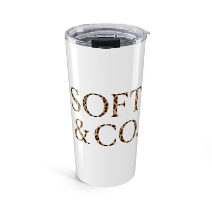 Cheetah Logo - 20oz Leopard 'Soft & Cozy' Insulated Tumbler