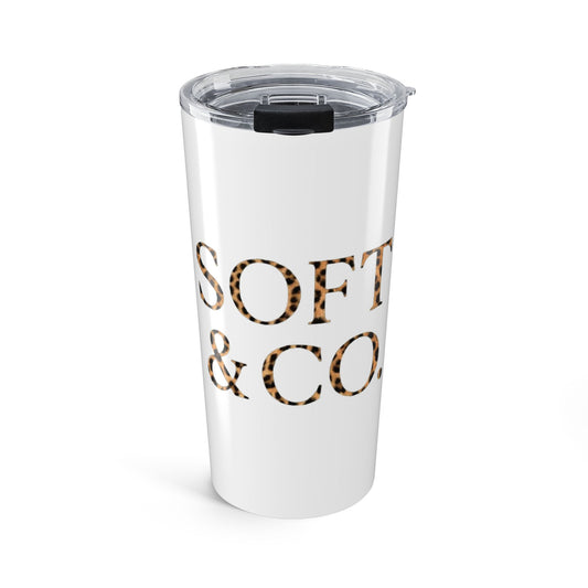 Cheetah Logo - 20oz Leopard 'Soft & Cozy' Insulated Tumbler