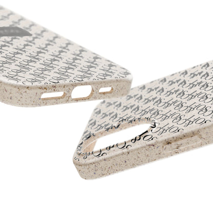 Biodegradable Phone Case — Eco-Friendly 'SOFT & CO.' Monogram Protective Cover