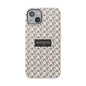 Biodegradable Phone Case — Eco-Friendly 'SOFT & CO.' Monogram Protective Cover