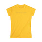 'Talk Nerdy to Me.' — Women's White Minimalist Graphic Tee