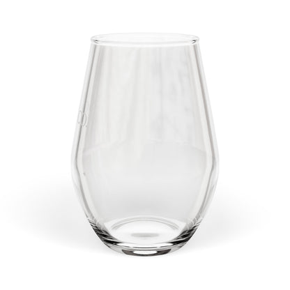 Soft & Co. - Stemless Wine Glass – 11.75 oz Elegant Clear Wine Tumbler