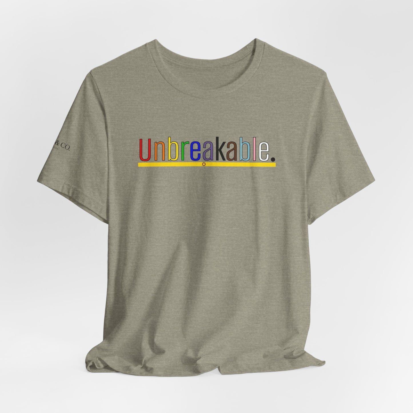 Pride "Unbreakable" Mindset Tee