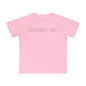 Baby T-Shirt “Because I Can.” — Soft & Co. Minimalist Infant Tee