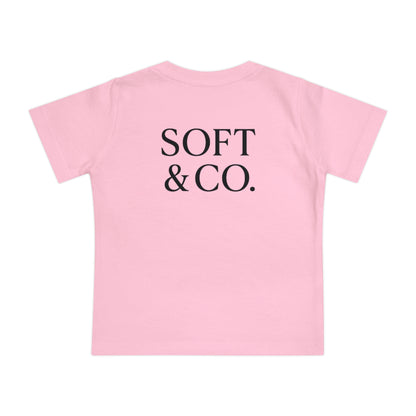 Baby T-Shirt “Because I Can.” — Soft & Co. Minimalist Infant Tee