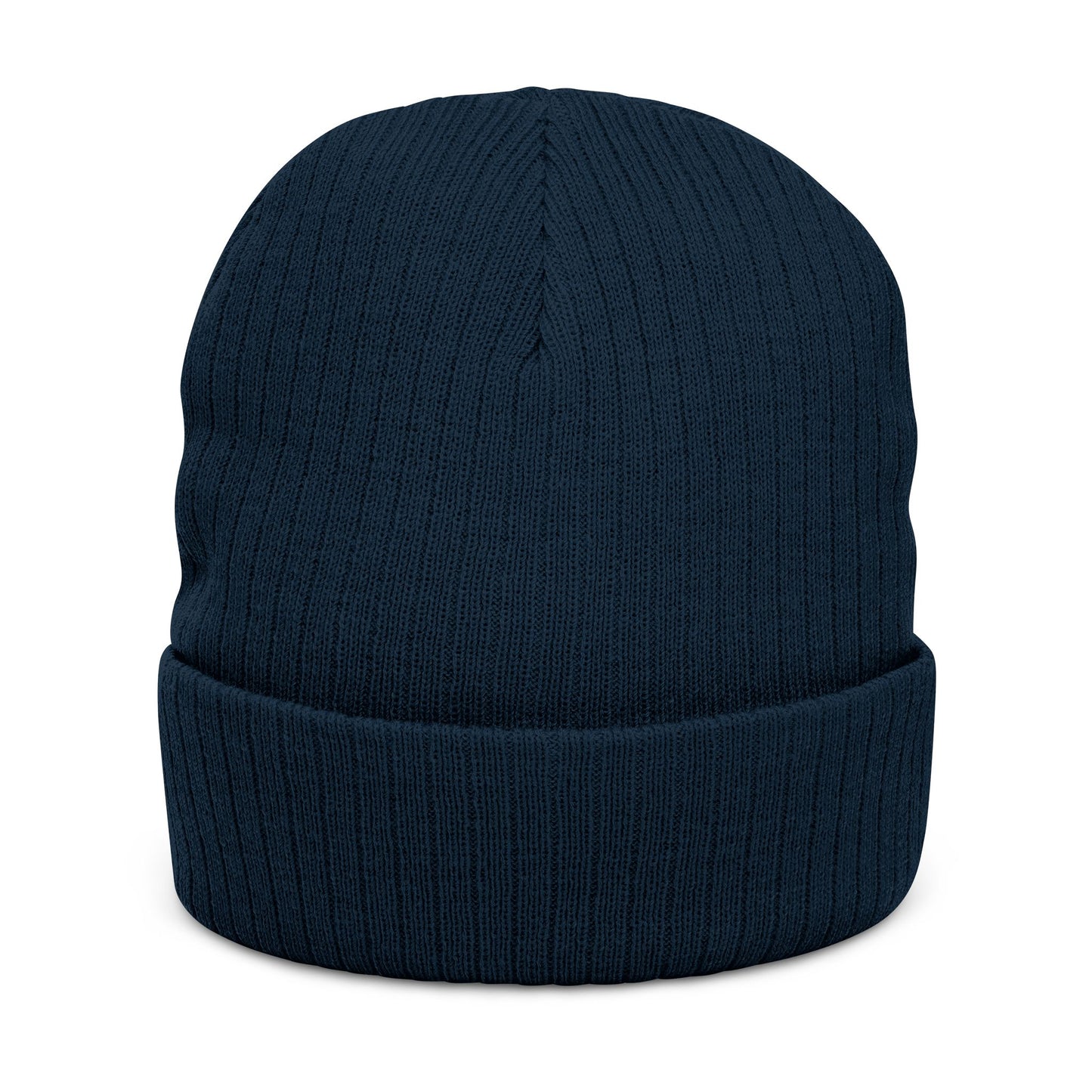 'Unbreakable' Embroidered Ribbed Knit Beanie