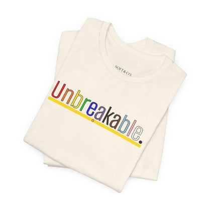 Pride "Unbreakable" Mindset Tee