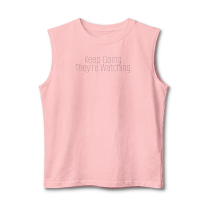 Keep Going Muscle Tank — The Mindset Collection