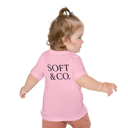 Baby T-Shirt “Because I Can.” — Soft & Co. Minimalist Infant Tee