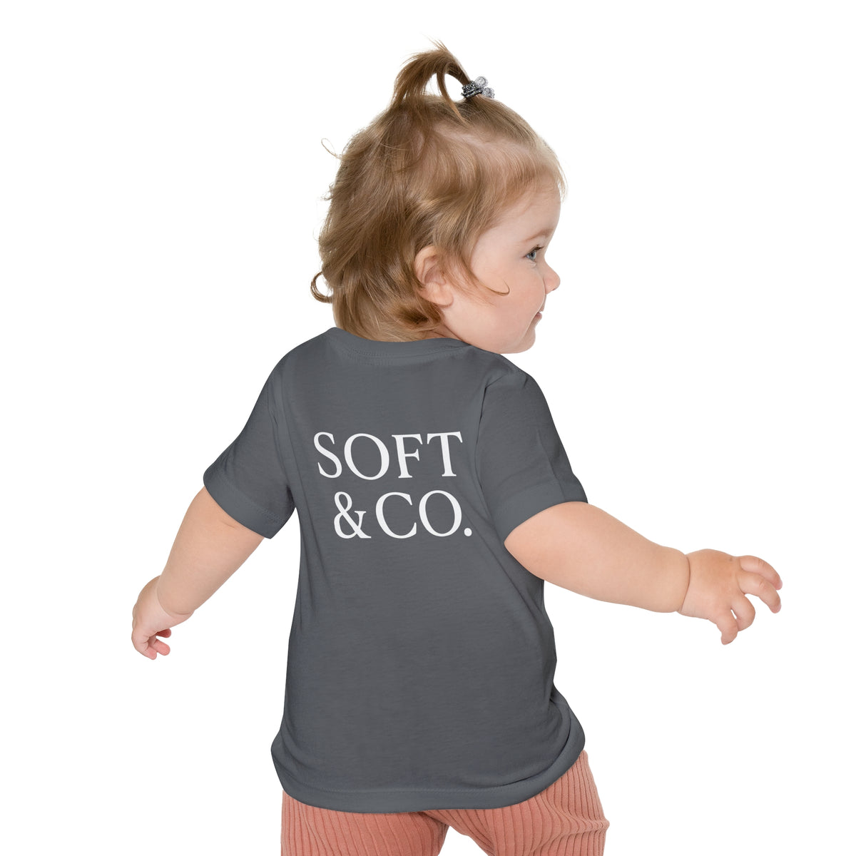 Baby T-Shirt “Because I Can.” — Soft & Co. Minimalist Infant Tee