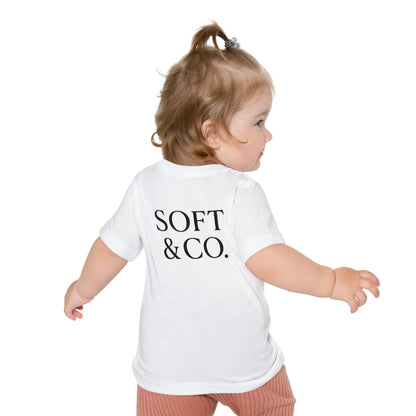 Baby T-Shirt “Because I Can.” — Soft & Co. Minimalist Infant Tee
