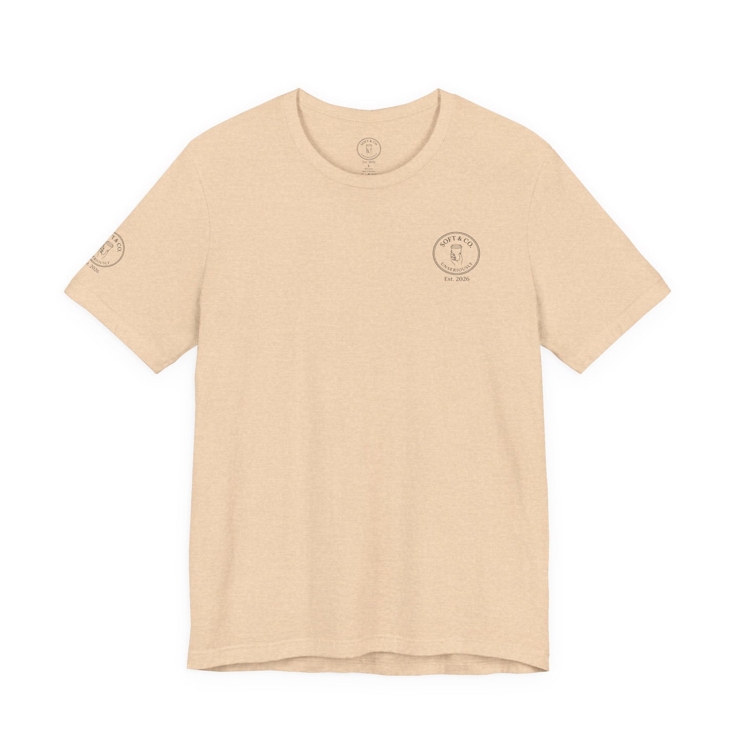'Audacity' Vintage Collegiate Tee — Soft & Co. Alumni-Style T-Shirt